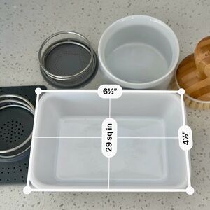 Bubble Up Dish Soap Dispenser Sponge Dish & Brush Set